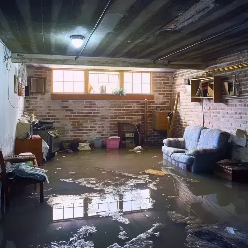 Flooded Basement Cleanup in Belgium, WI